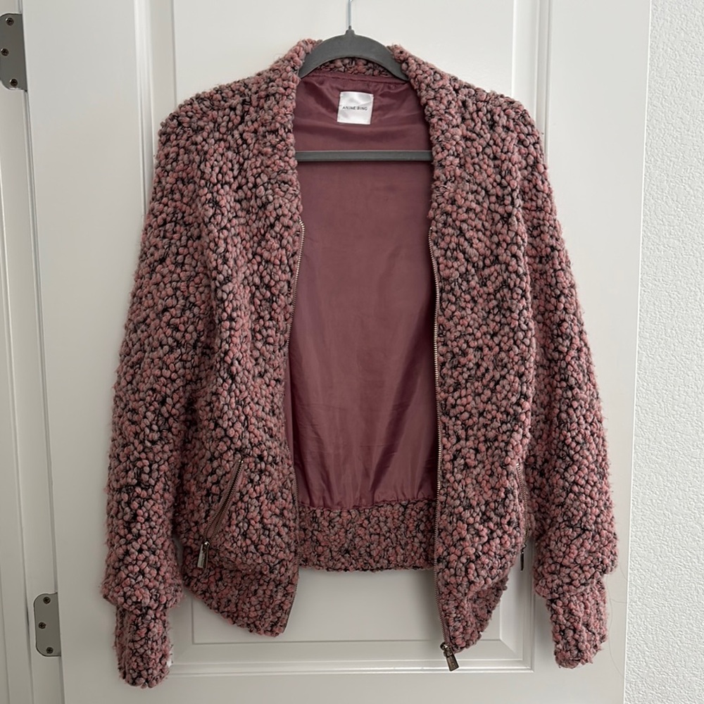 ANINE Bing Pink Textured Jacket - Picture 2 of 9